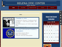 Tablet Screenshot of helenaciviccenter.com